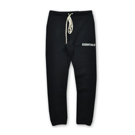 black essential sweats